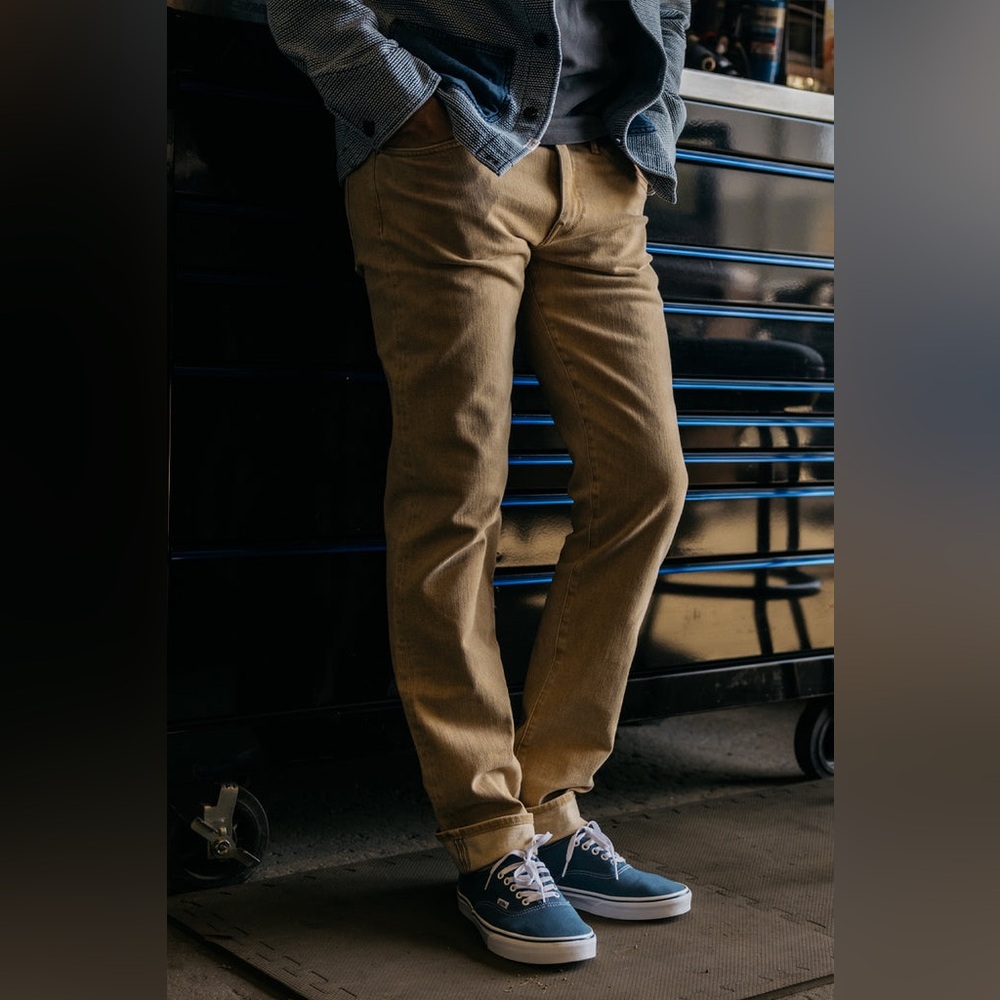 NWOT Hiroshi Kato Pen Slim Jeans Rustic Copper 32 Unaltered